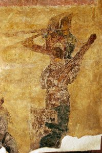 Musicisti e acrobati (dettaglio) da Unbekannt Unbekannt